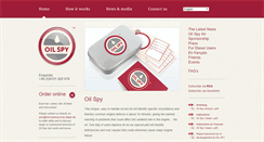 Desktop Screenshot of oil-spy.com
