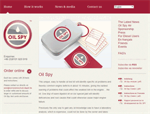 Tablet Screenshot of oil-spy.com